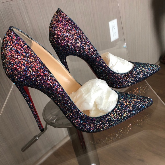 Christian Louboutin Shoes - So Kate 120 Glitter Dragonfly